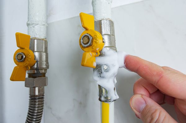 Gas Pipe Leak Repair